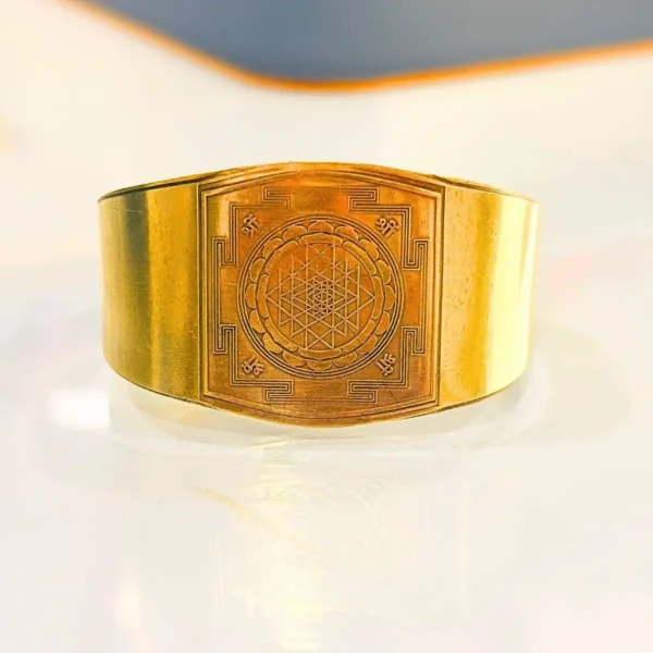 Shri Yantra Kada, श्री यंत्र कड़ा, Shree Yantra Adjustable Kada