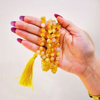 Citrine Mala, सुनेला माला