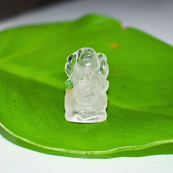 Moon Stone Ganesh Murti, मून स्टोन गणेश मूर्ति