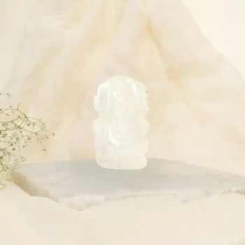 Moon Stone Ganesh Murti, मून स्टोन गणेश मूर्ति