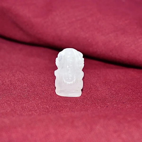 Rose Quartz Ganesh Murti, रोज़ क्वार्ट्ज गणेश मूर्ति
