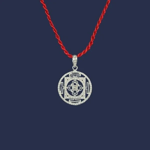 Shri Yantra Mandala Pendant, श्री यंत्र मंडल पेंडेंट